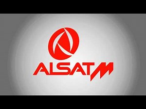 Alsat-M logo reveal with trapcode Form
