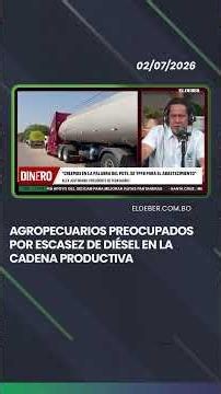 AGROPECUARIOS PREOCUPADOS POR ESCASEZ DE DIÉSEL EN LA CADENA PRODUCTIVA.