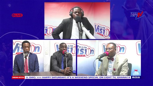 GHANA AYEYIE ON LIGHT TV WITH APOSTLE EBENEZER ADJEI 06.10.2025 We appreciate you tuning in to our live broadcast. This statement outlines our policies regarding the content presented. 1. Our Original Productions The overall presentation, our exclusive commentary, in-depth analysis, distinct visual elements, and all audio content produced and presented during this live broadcast are the exclusive intellectual property of Unity Media. © Unity Media 2025. All Rights Reserved. Unauthorized recordin