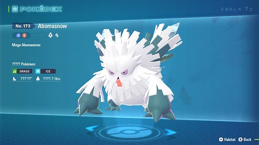 Best Abomasnow moveset and nature in Pokemon Legends Z-A