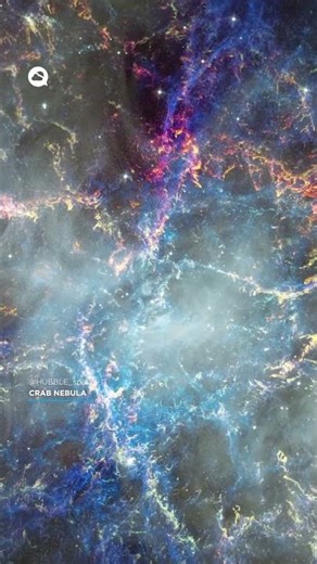 The Hubble Space Telescope reveals extraordinary details of the ✨🦀 Crab Nebula