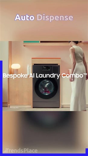 Samsung washer dryer combo is set it and forget it!