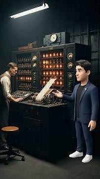 How was the first computer ever built? #computer #viral #story