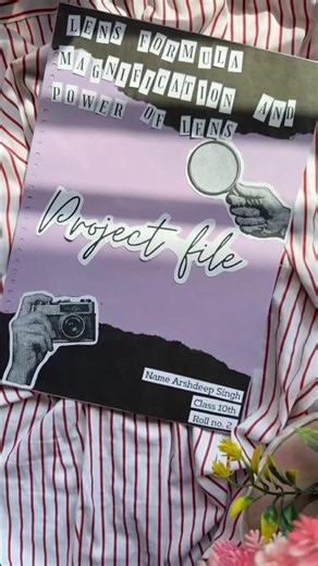 Easy Front Page Design for Project✨|| Cover page designs for project 👀|| #diy #project