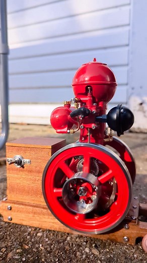 412K views · 5.8K reactions | The B01 built by Okmo & Retrol! Based on Monitor engines. Would make a good present for a certain time of year, what Doya ya think?  Add a battery, fuel, oil and away it goes! #spoonersshed #Retrol | Spooners Shed | Facebook