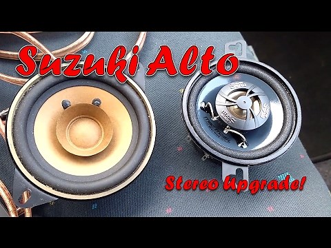 Suzuki Alto Sound System Upgrade!