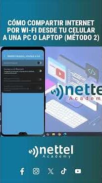 How to share internet via Wi-Fi from your cell phone to a PC or laptop (method 2)
