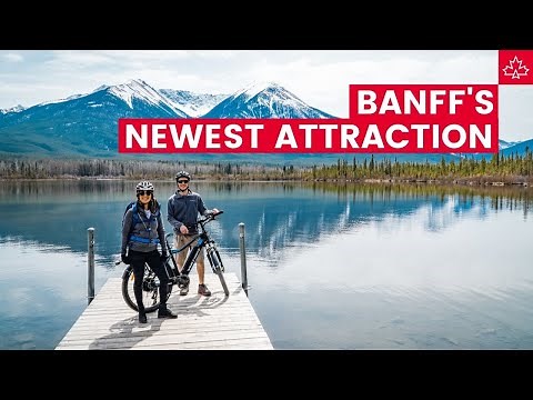 First to Try Banff's Latest Attraction! e-Bikes to Johnston Canyon