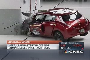 Electric car crash tests