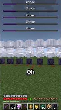 6000 Withers vs Minecraft PVP Kits