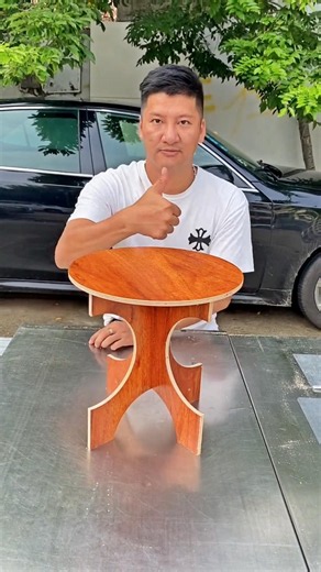 Genius Flat-Pack Wooden Table Design 🤯 No Screws!
