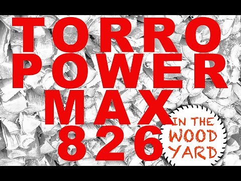 #228 - Toro Power Max 826 Snow Blower In Action!