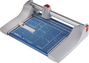 Dahle 440 Premium Rotary Trimmer, 14" Cut Length, 30 Sheet Capacity, Self-Sharpening, Automatic Clamp, German Engineered Paper Cutter