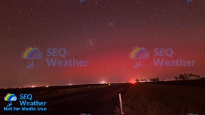 West of Toowoomba currently Video credit:- SEQWeather Not for media use | SEQ Weather