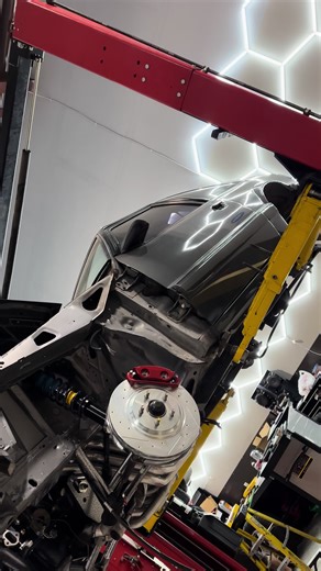 ‘89 Foxbody: Tremec TKX, BBK headers, Stifflers crossmember, TeamZ k-member #ford #mustang #foxbody #foxbodymustang #foxbodyaddicts #fordmustang #car #cartokcarbuild @TeamZmotorsports @BBK Performance @Late Model Restoration @BluePrint Engines