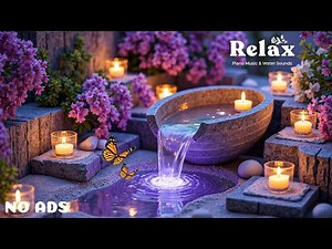 Relaxing Music for Healing + Water Sounds 🌿 Eliminate Stress, Anxiety & Depression, Heal Mind & Body