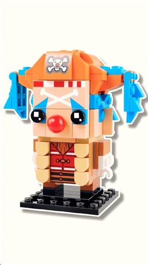 LEGO Buggy the Clown Brickheadz! #shorts #lego #onepiece #viral