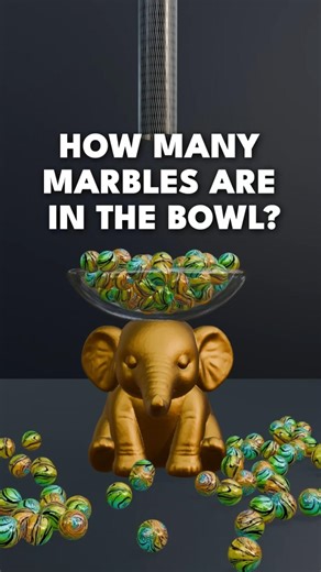 Marble Drop Simulation – Guess How Many in the Bowl!