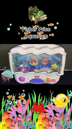 #fisherprice #aquarium #relax #calm #toys #vintage #retro #kids #toy #foryoupage #foryou #fyp #foru #fy
