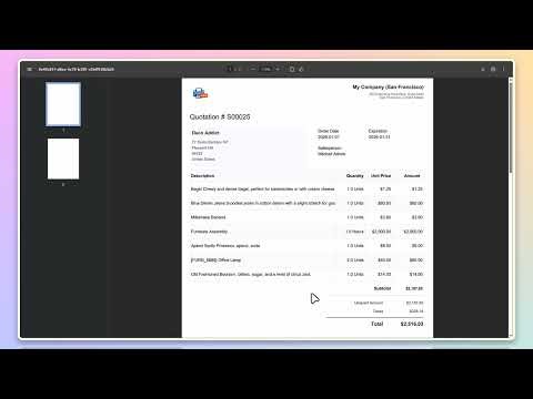 Omni Designer - Instant Report Preview