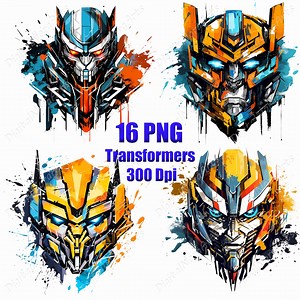 Transformers,logo,clipart,png,t-shirt Design ,graffiti Style,vector Illustration,digitalnoraarts - Etsy