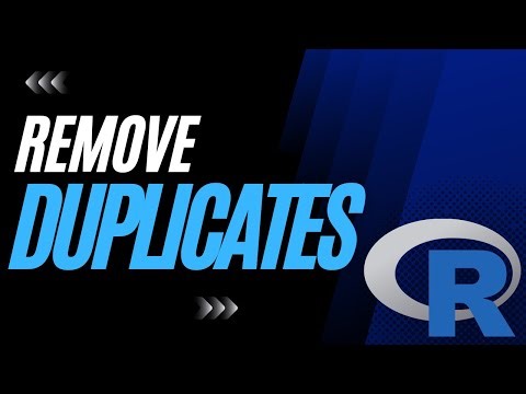 How To Remove Duplicates in a Dataset and Find Unique Values || Data Analysis in R for Beginners