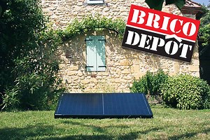 Brico Dépôt dévoile un panneau solaire (presque) prêt à l'emploi de 370 Wc, pour réduire votre facture d'électricité