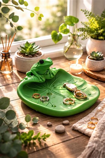 Frog Lily Pad Tray STL, Nature Trinket Dish (digital Download) - Etsy