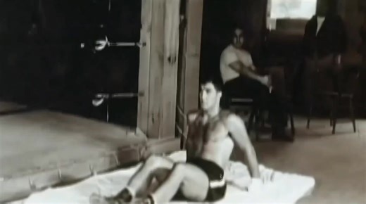 Rocky Marciano in training. Simple routine, serious work. #RockyMarciano | Rocky Marciano