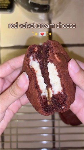 delicious, creamy red velvet 💌✨ #baking #cookies #homebaker #bayarea
