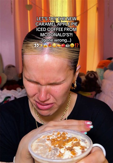 McDonald’s Caramel Apple Pie Iced Coffee Review — Would You Try It?