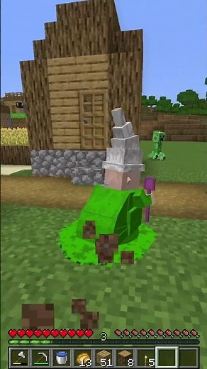 If Gnomes Were Added To Minecraft #minecraft #minecraftmemes