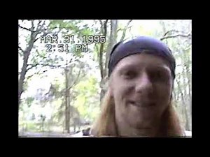 Gar Samuelson recording us at his home studio (1995) 1 of 3. See previous posts and descriptions.