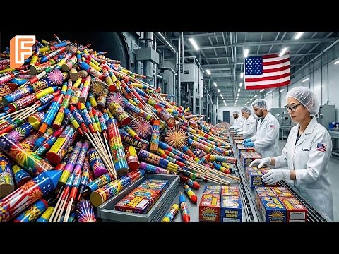 How Fireworks Are Made – The Hidden Secrets Behind Mass-Production Pyrotechnics Factory Processing