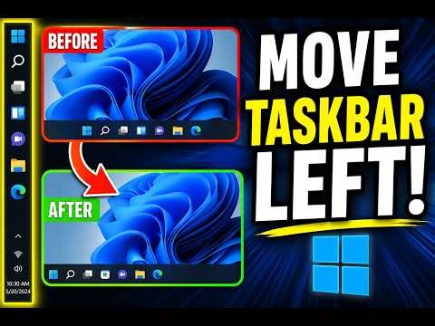 How to Move Taskbar to the Left in Windows 11 (Quick & Easy Guide)