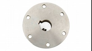 14mm Stainless Steel Flange Coupling With Chain Slot, Motor Connector RC Shaft Coupler Replacement Parts for DIY RC Model