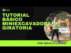 tutorial mini excavadora giratoria kubota