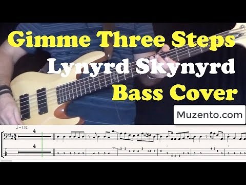 Gimme Three Steps- Lynyrd Skynyrd - Bass Cover