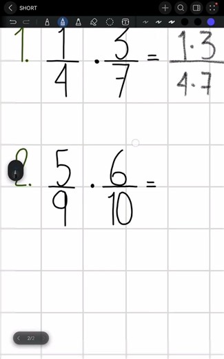 Multiplying fractions?