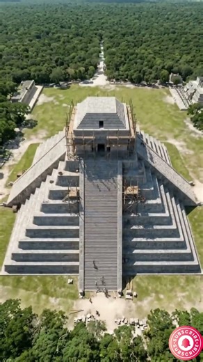 Mexico (Chichen Itza)-30s Magic: Building Mexico from Zero! 🏯✨ #Shorts