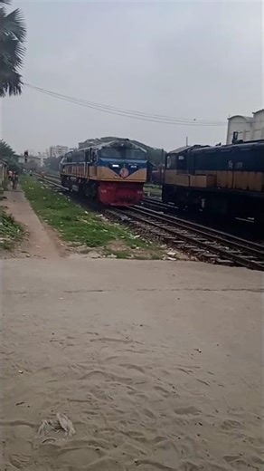 Indonesia Locomotive Powerful Engine Running on Railway Track Train Spotting #shorts #shortstrainved