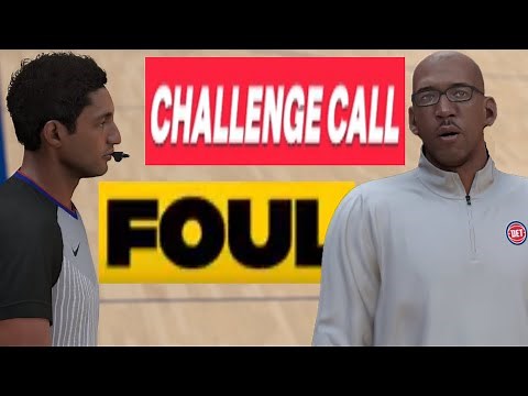 How to do a coaches challenge in NBA 2K24?
