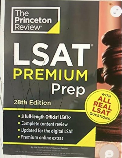 BOOK 326:Princeton Review LSAT Premium Prep, 28th Edition: 3