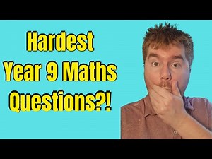 Hardest Year 9 Maths Grade 8 Maths Questions: Can You Solve Them?