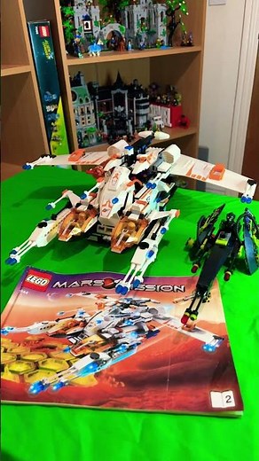 Lego Mars Mission 7644 drop ship set, a big model for 2008