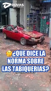 🤔¿QUE DICE LA NORMA SOBRE LAS TABIQUERIAS? . #sismo #e070 #tabiqueria #muro #terremoto #temblor #cuidado | DOVAS Ingeniería