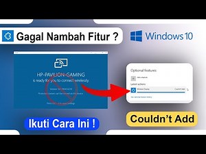 How to Fix the Problem of Not Being Able to Add Wireless Display Features in Windows 10/11
