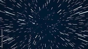 Space warp animation leading into unknown universe through worm hole interstellar travel