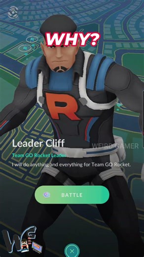 Pokemon Go Error - Invalid Pokemon Selected for Battle #weirdgamer #pokemon #invalidpokemon