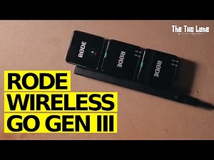 RODE Wireless GO (Gen 3) - Unboxing & Audio Test